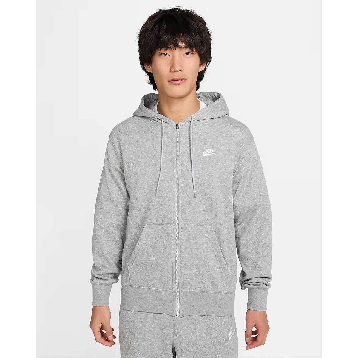 ナイキ クラブ FT L/S フルジップ フーディ