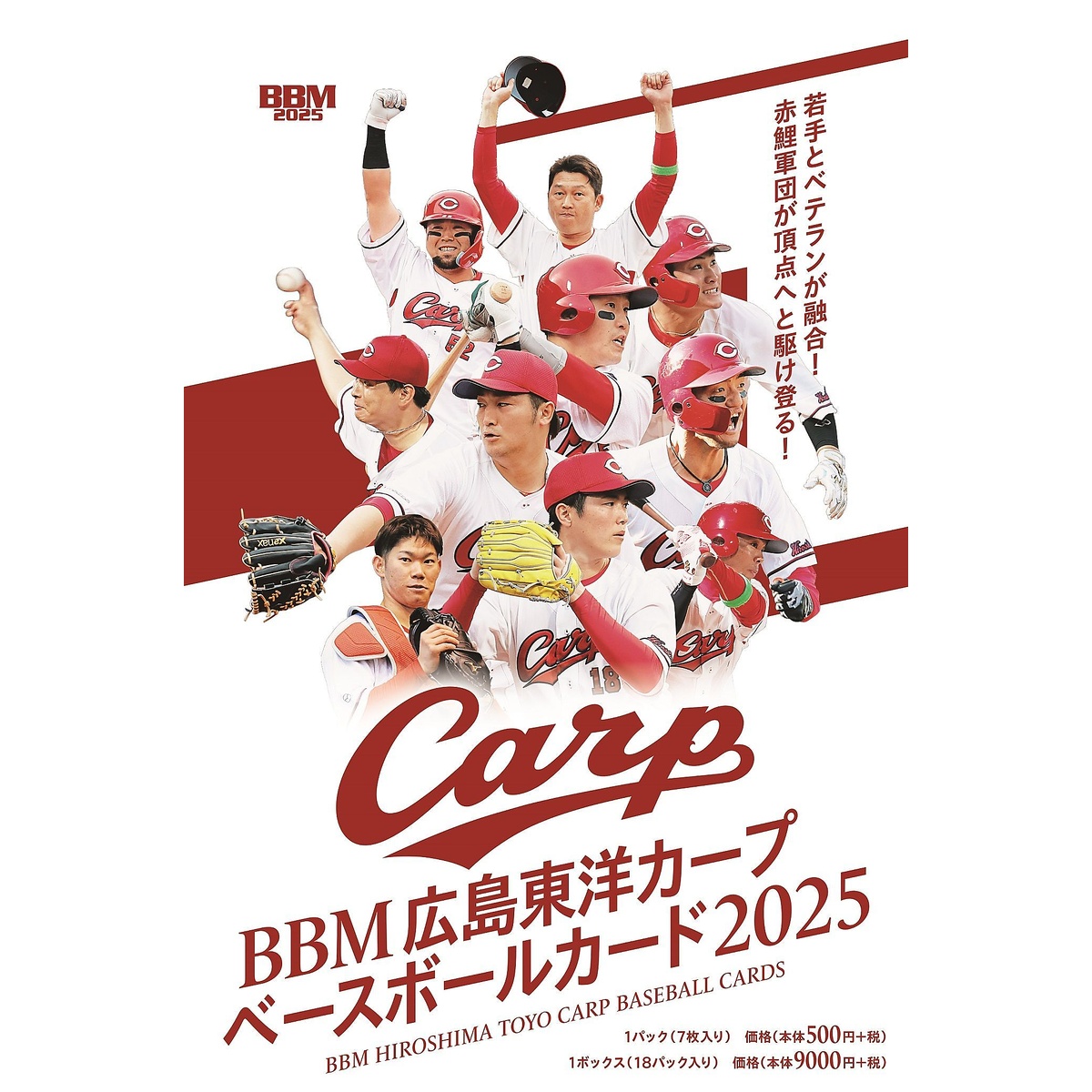 BBM 2025ベースボールカード　広島東洋カープ