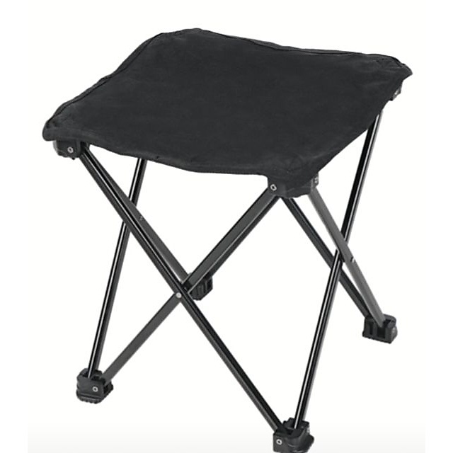 アルミコンパクトチェアBK