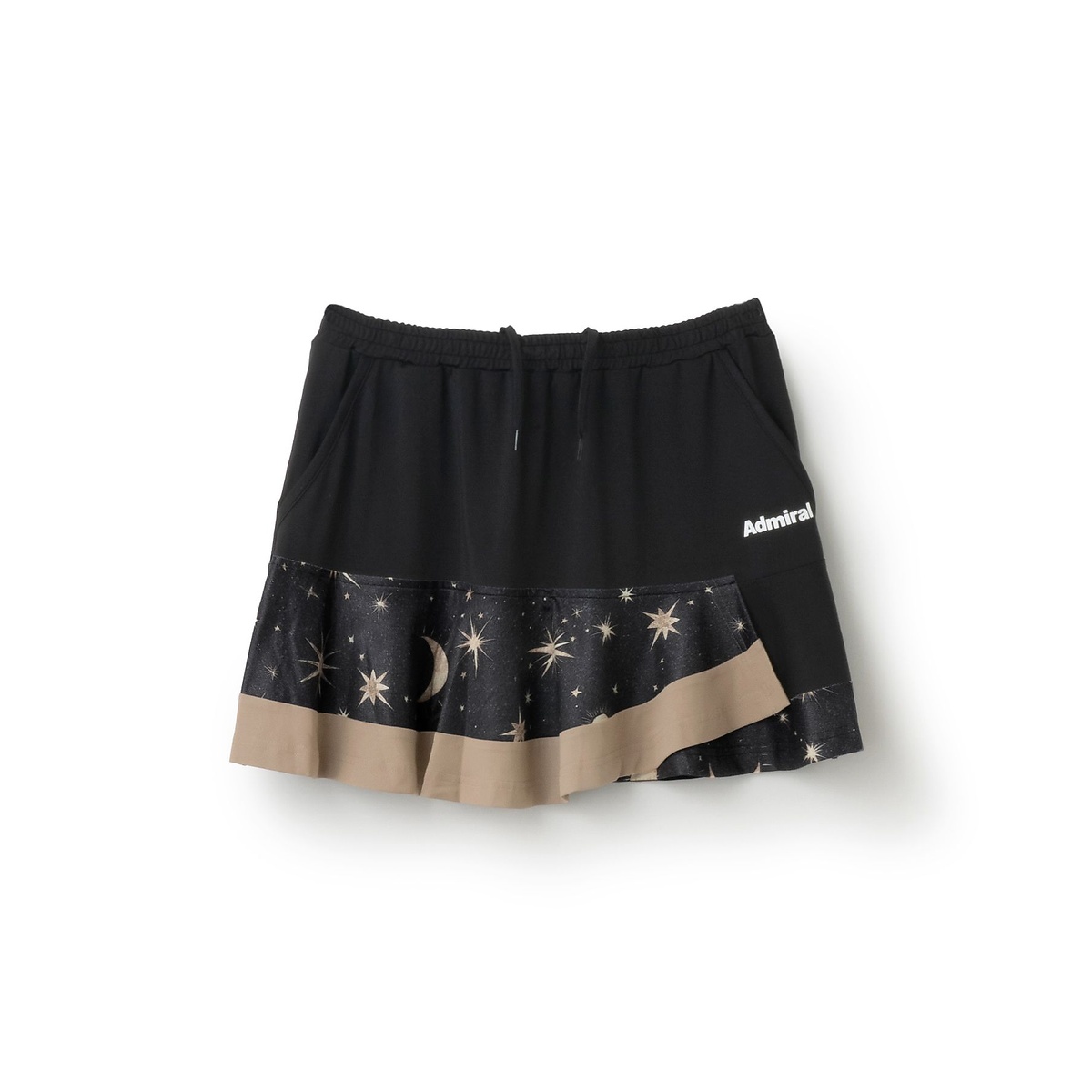 アシメレイヤードグラフィックスコート