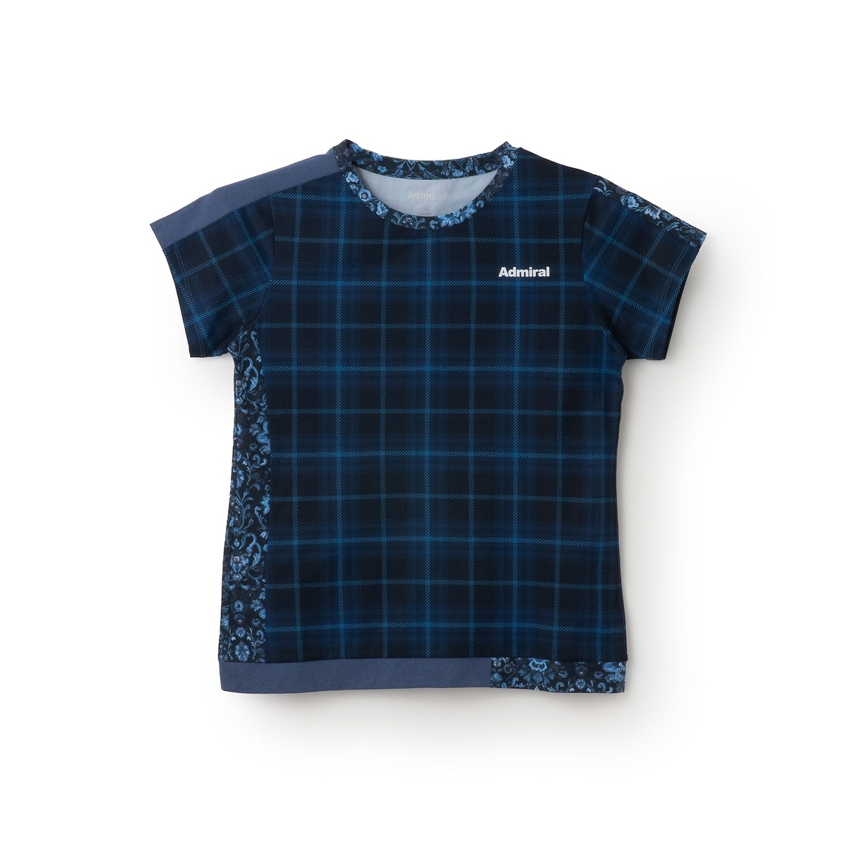 アシメブロッキングアソートグラフィックTEE