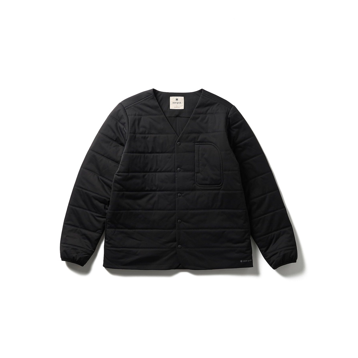 Flexible Insulated Cardigan M BLACK