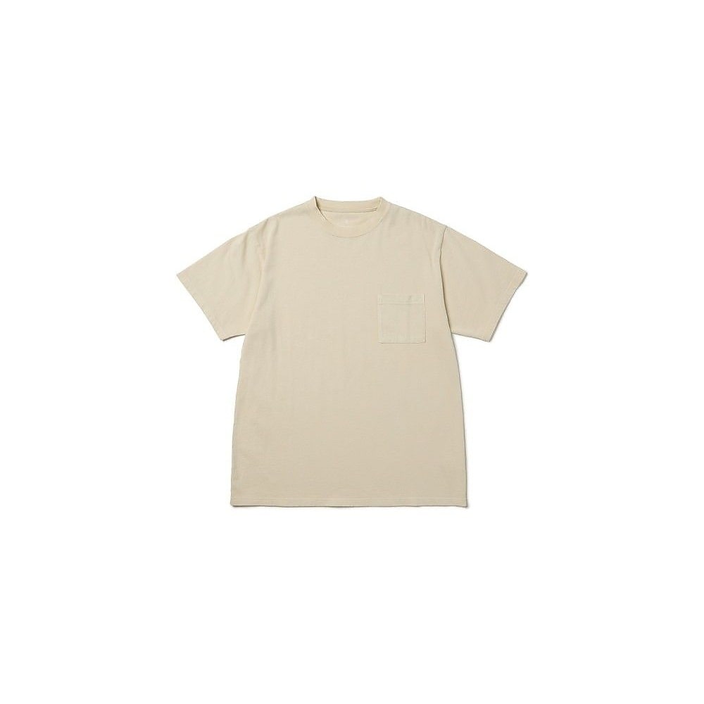 Garment Dyed T-Shirt L IVORY