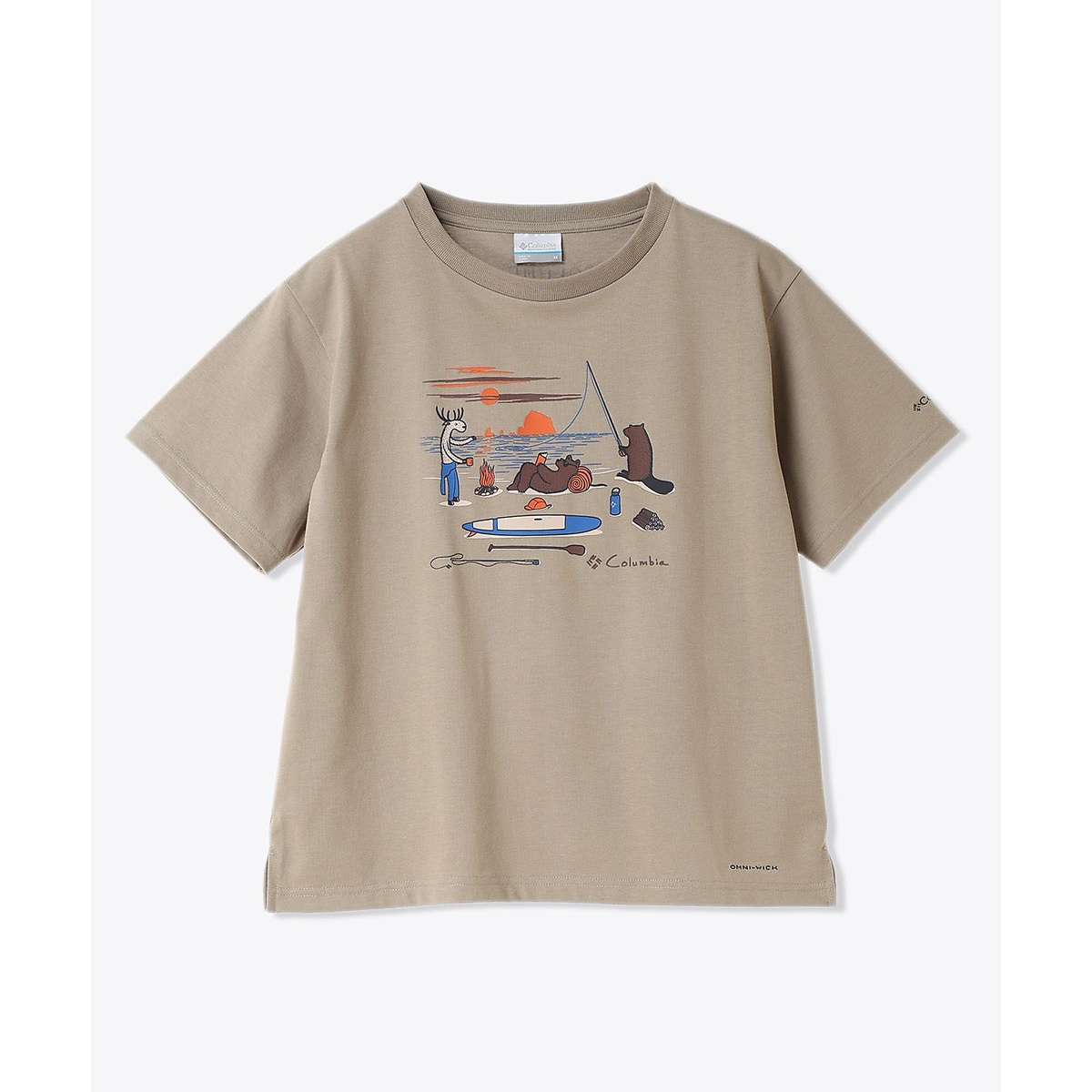 ウィメンズレイクトゥーアベニューショートスリーブTシャツ