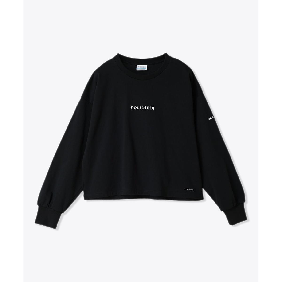 ウィメンズレイクトゥーアベニューロングスリーブクロップドTシャツ