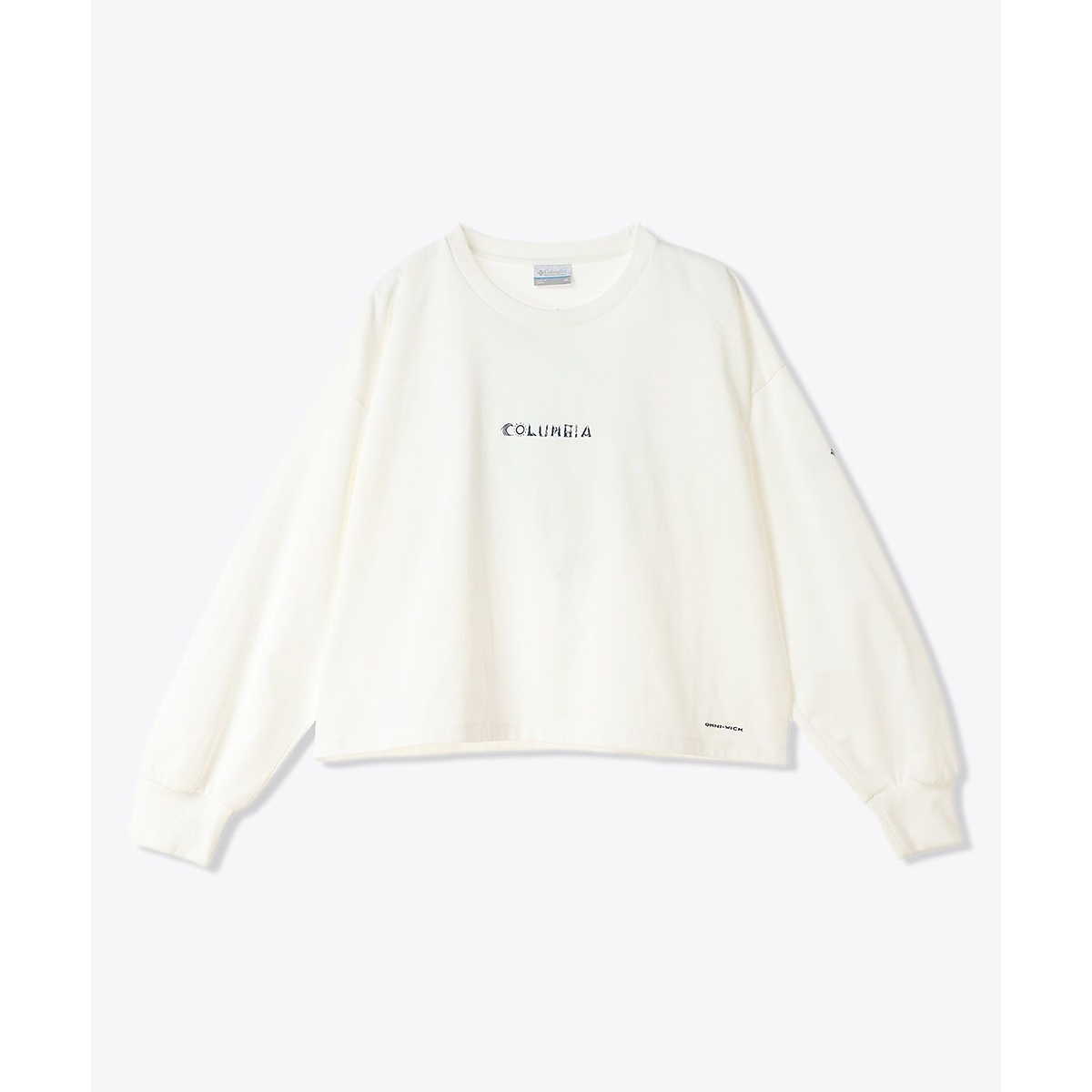 ウィメンズレイクトゥーアベニューロングスリーブクロップドTシャツ