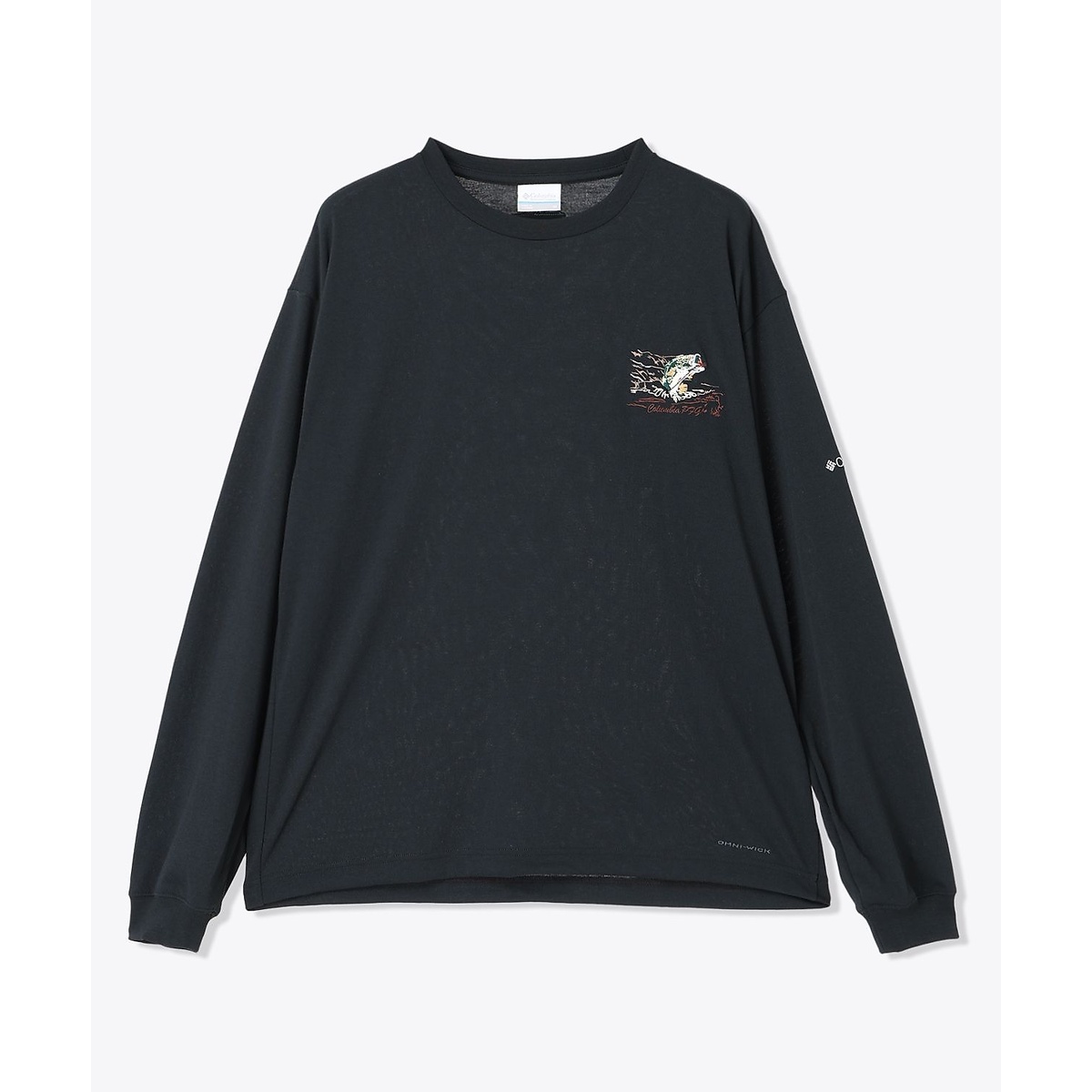 バーンノベルグラフィックロングスリーブTシャツ