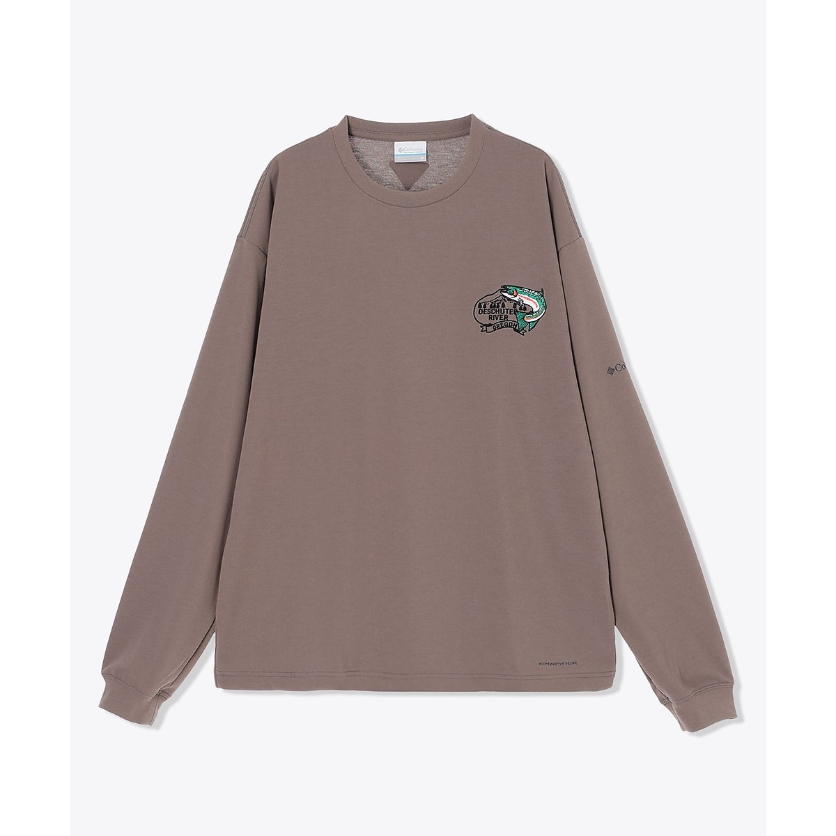 バーンノベルグラフィックロングスリーブTシャツ