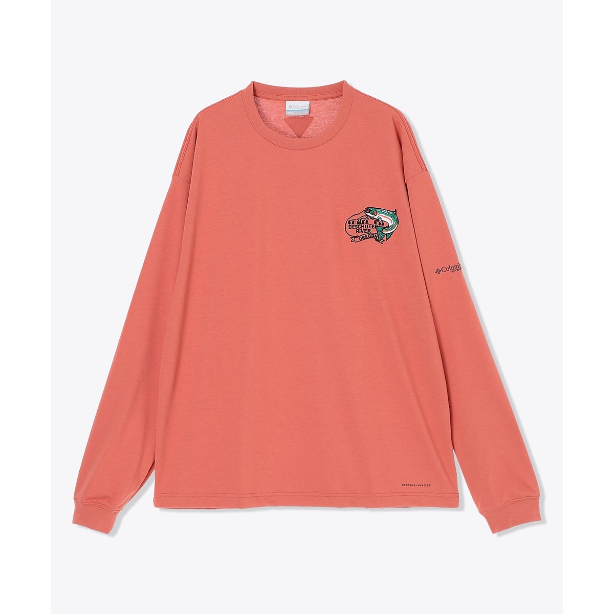 バーンノベルグラフィックロングスリーブTシャツ