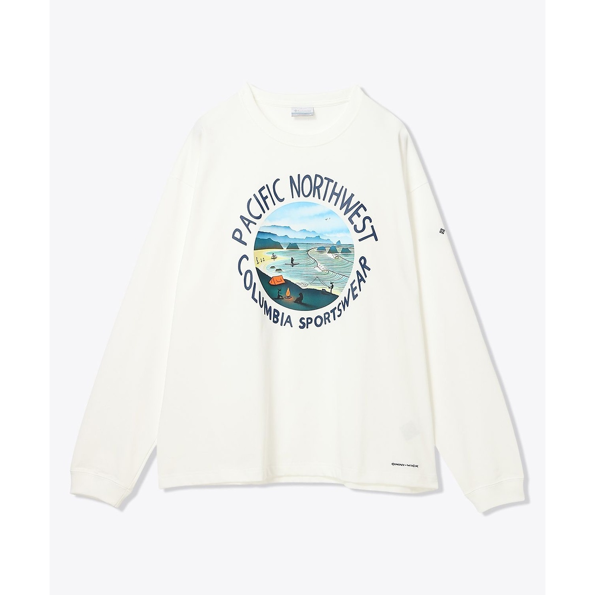 レイクトゥアベニューグラフィックロングスリーブTシャツ