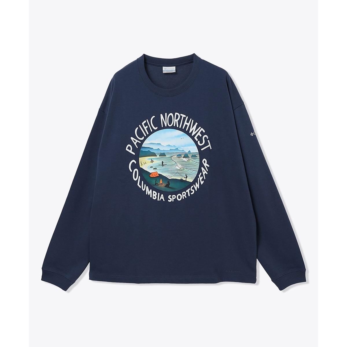 レイクトゥアベニューグラフィックロングスリーブTシャツ