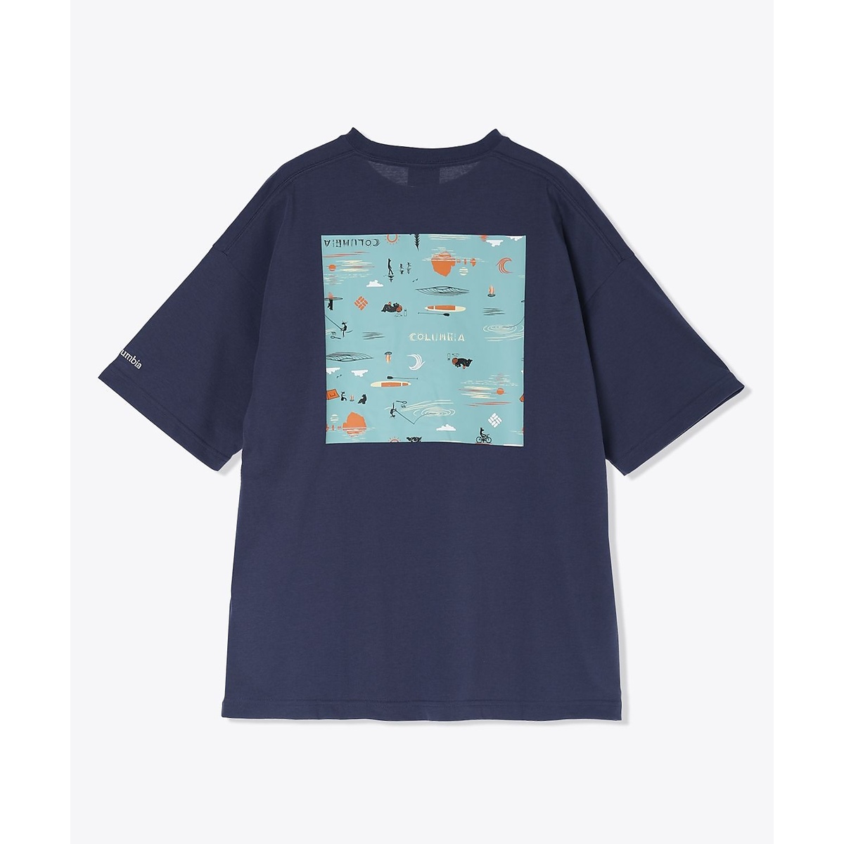 クレストトゥバレーグラフィックショートスリーブTシャツ