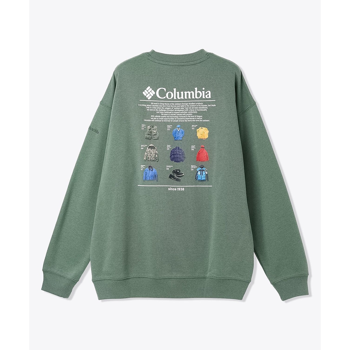 サンダーマウンテンスウェットクルー