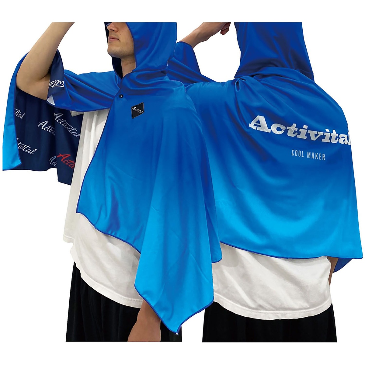 クールメイカー 冷却タオルポンチョ(COOL MAKER)