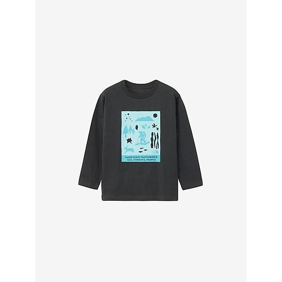 T L/S SHIRETOKO T(トドラーロングスリーブシレトコロティー)