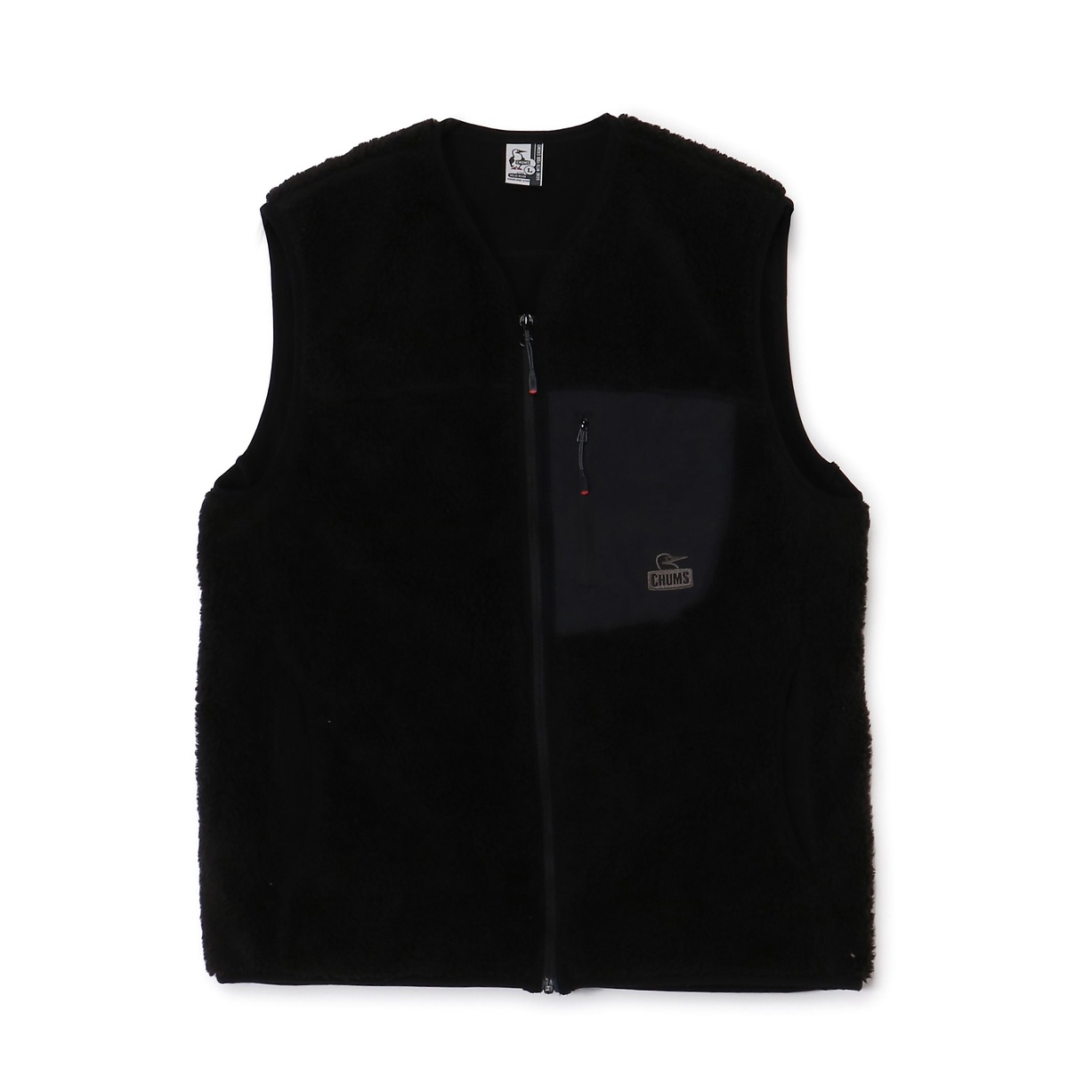Bonding Fleece No Collar Vest