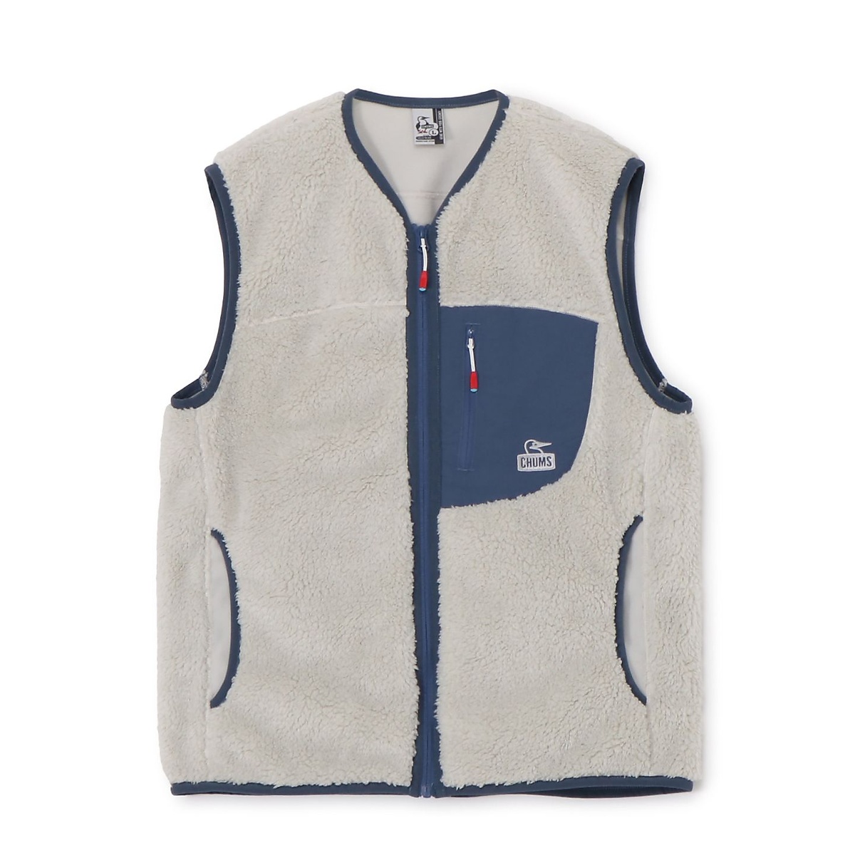 Bonding Fleece No Collar Vest