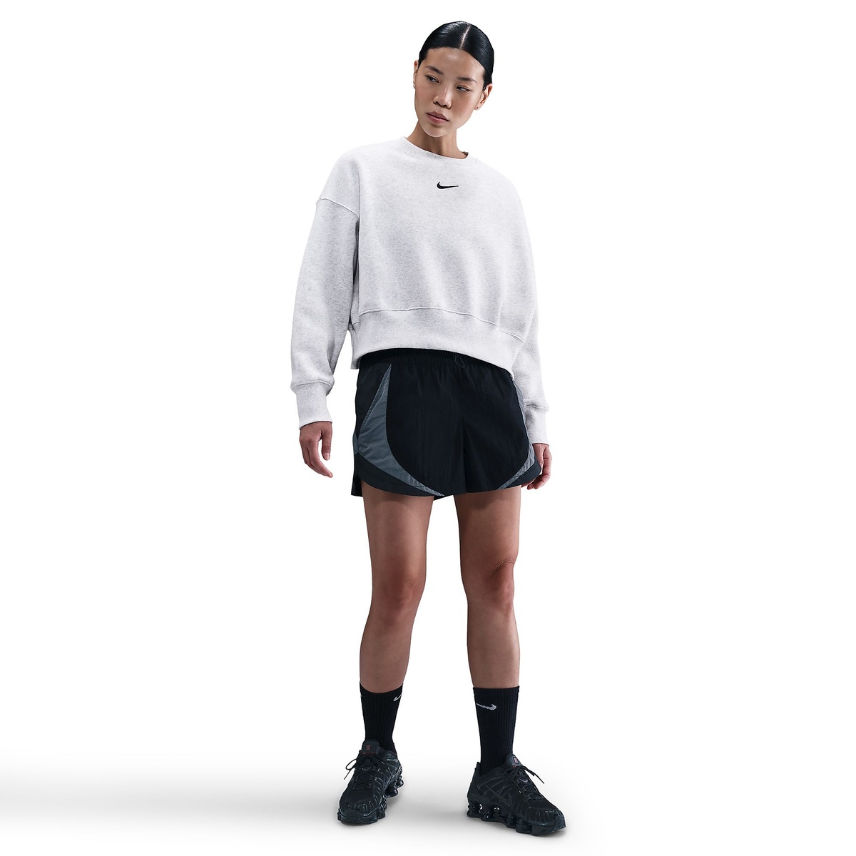 ナイキ ウィメンズ NSW フェニックス フリース L/S クルー OOS