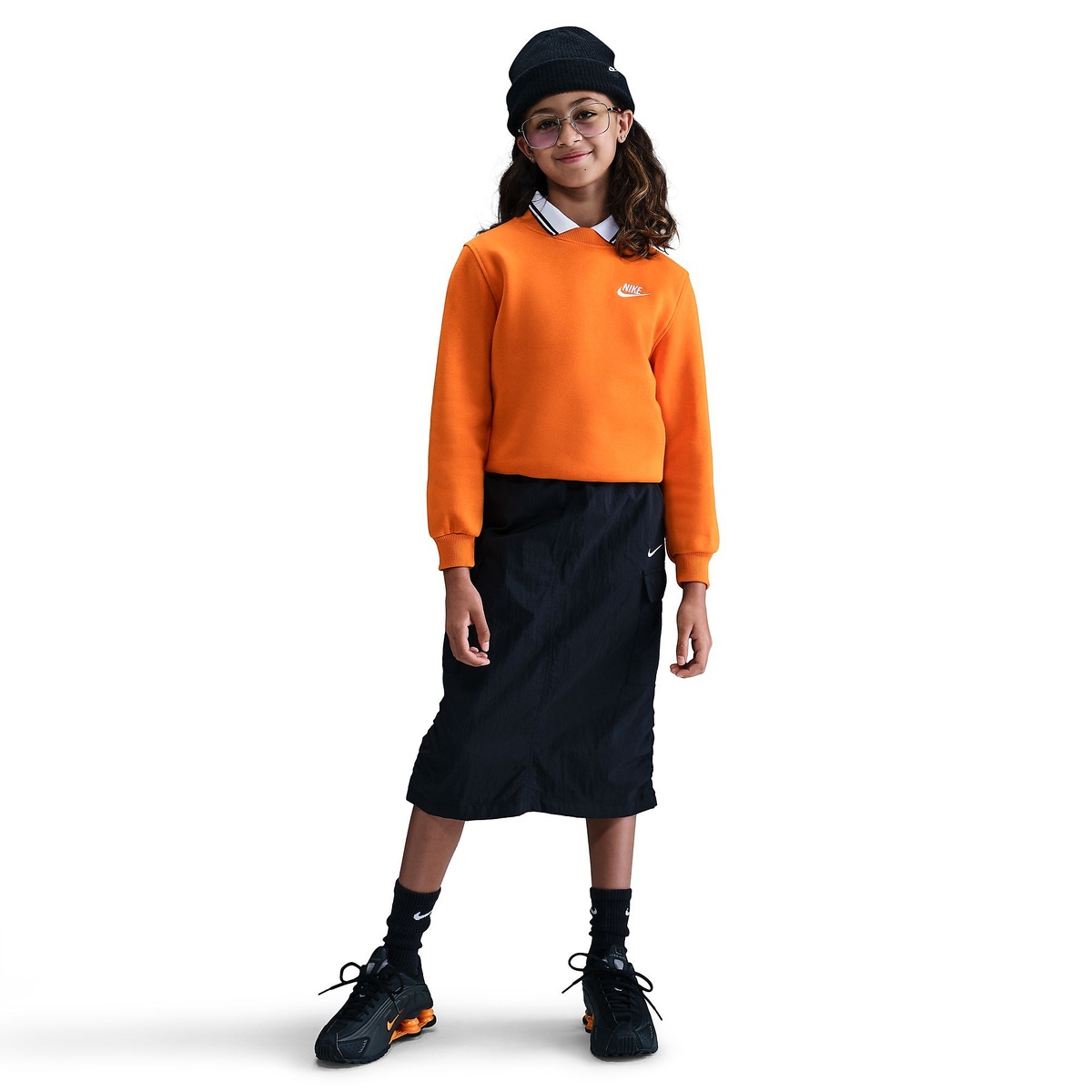 ナイキ YTH NSW クラブ LBR フリース L/S クルー