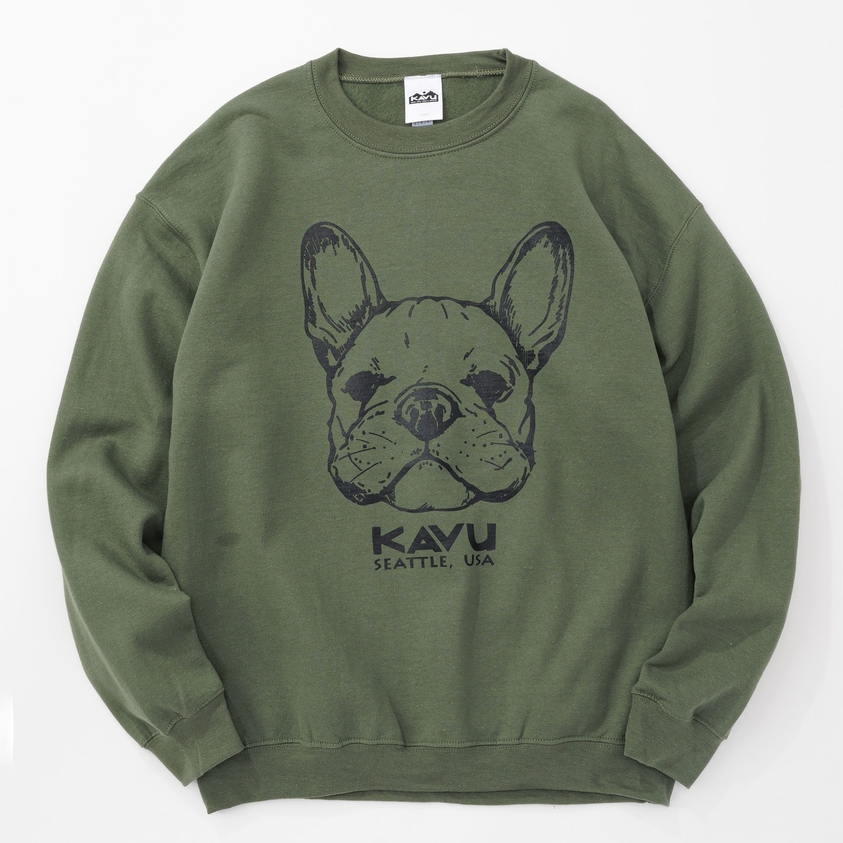 KAVU　22ドッグスウェット　M.Green　M