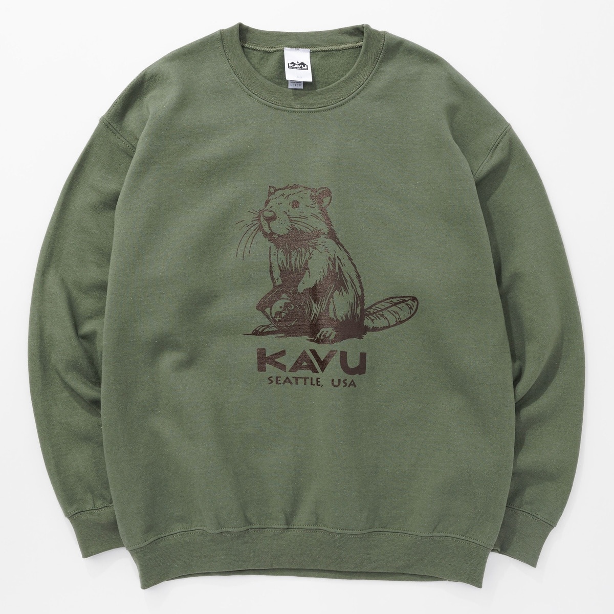 KAVU　ビーバースウェット　M.Green　M