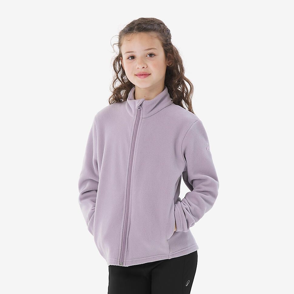 QUECHUAキッズフリースジャケットMH100 PPL