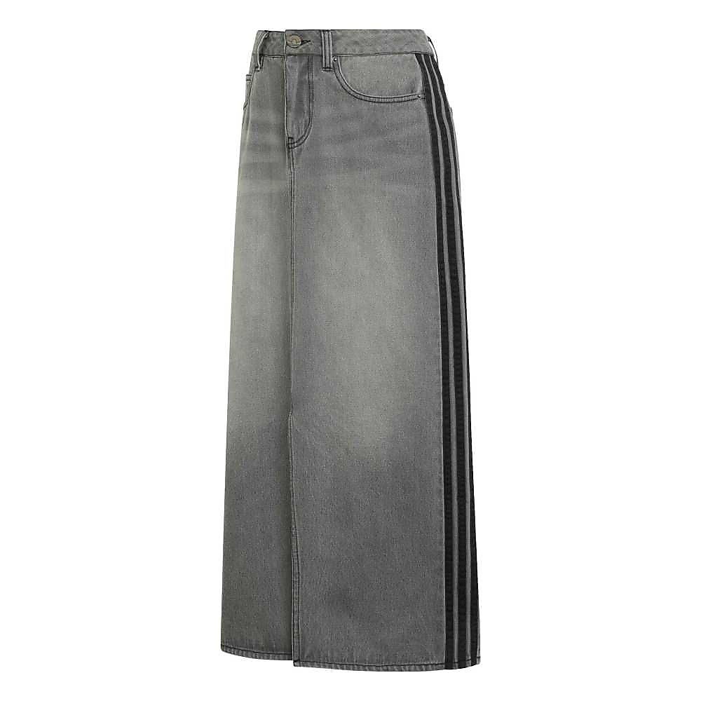 3 STRIPES PENICL SKIRT DENIM