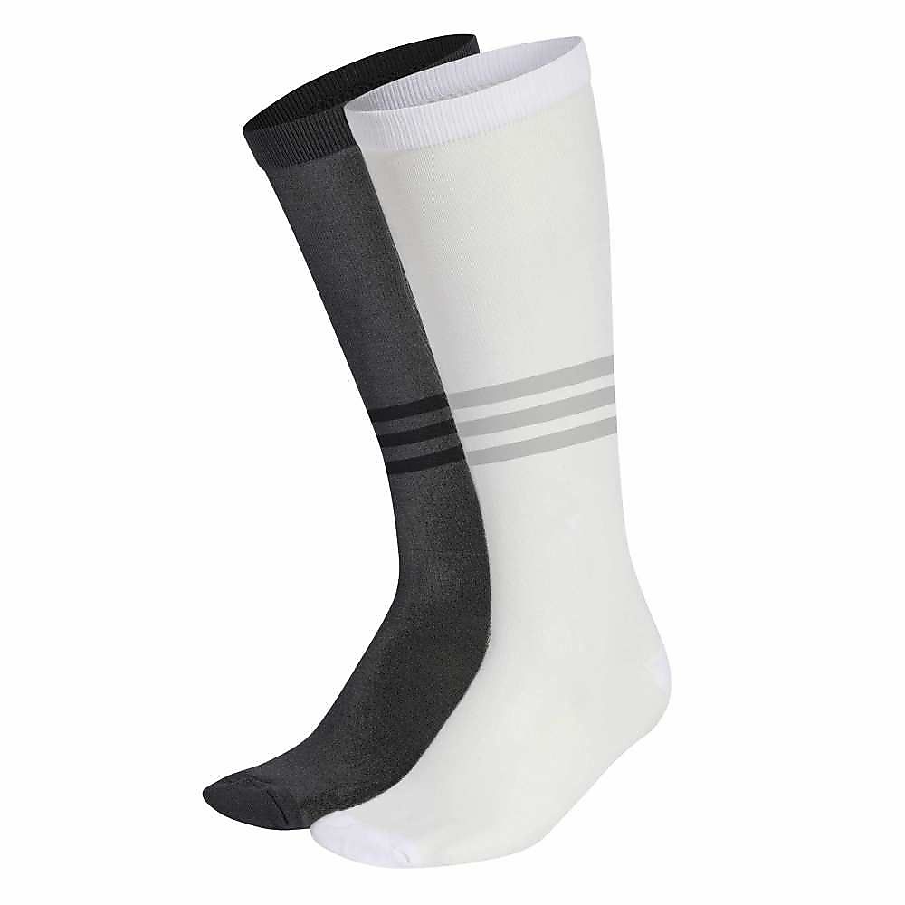 SHEER HIGH CREW SOCKS 2 PAIRS