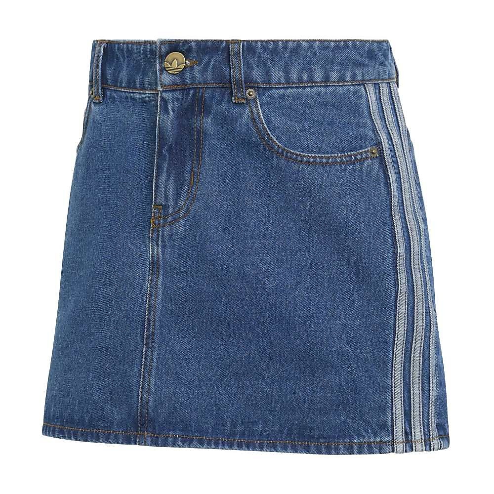 3 STRIPES SKIRT DENIM