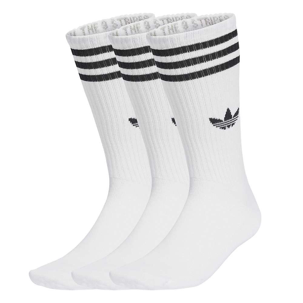 3 STRIPES HIGH CREW SOCKS 3 PAIRS