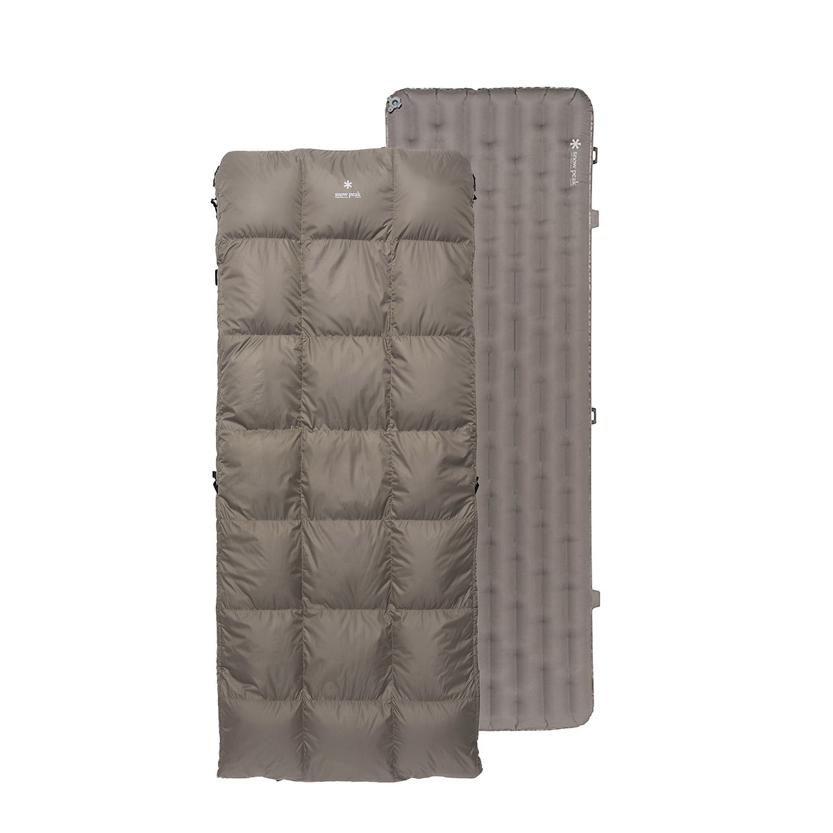 ダウン システムオフトン スリムマットセット