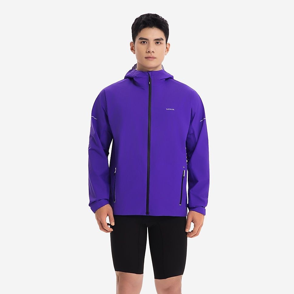 KIPRUNメンズ透湿性防水ジャケットRUN900 PPL