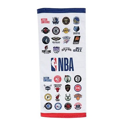 NBA ALL　フェイスタオル WHT