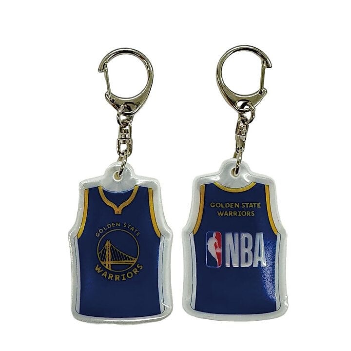 NBAエヌビーエー - NBA WARRIORS ユニ型リフレクターキーホルダー