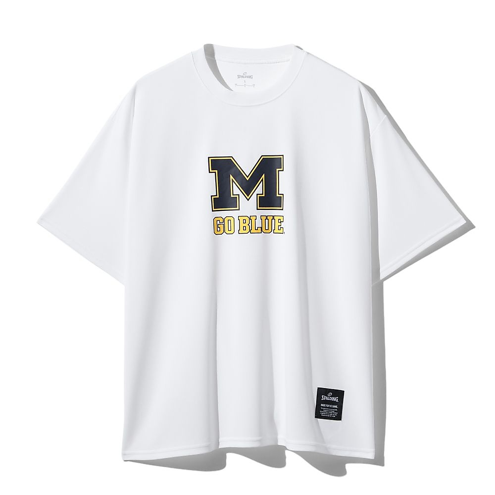 Tシャツ ミシガン M ゴーブルー ロゴ