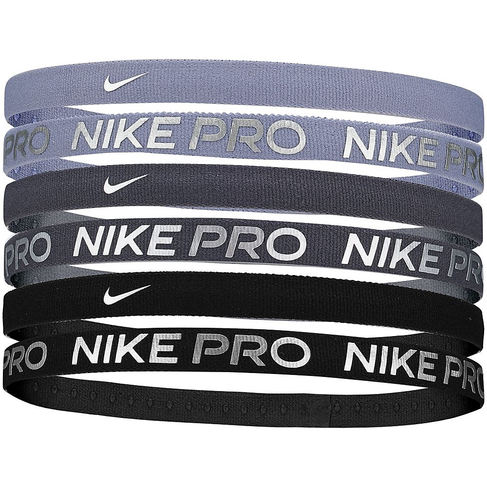 ナイキ フレックス クラシック ヘッドバンド 6P プリンテッド メタリック