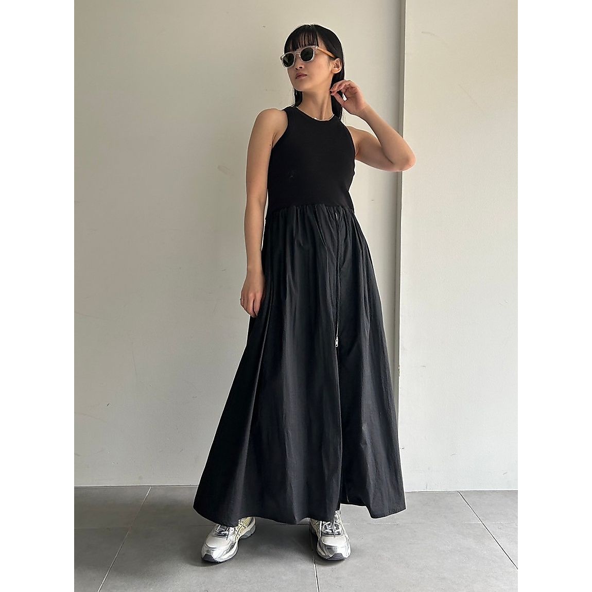 アメスリニットドッキングワンピース