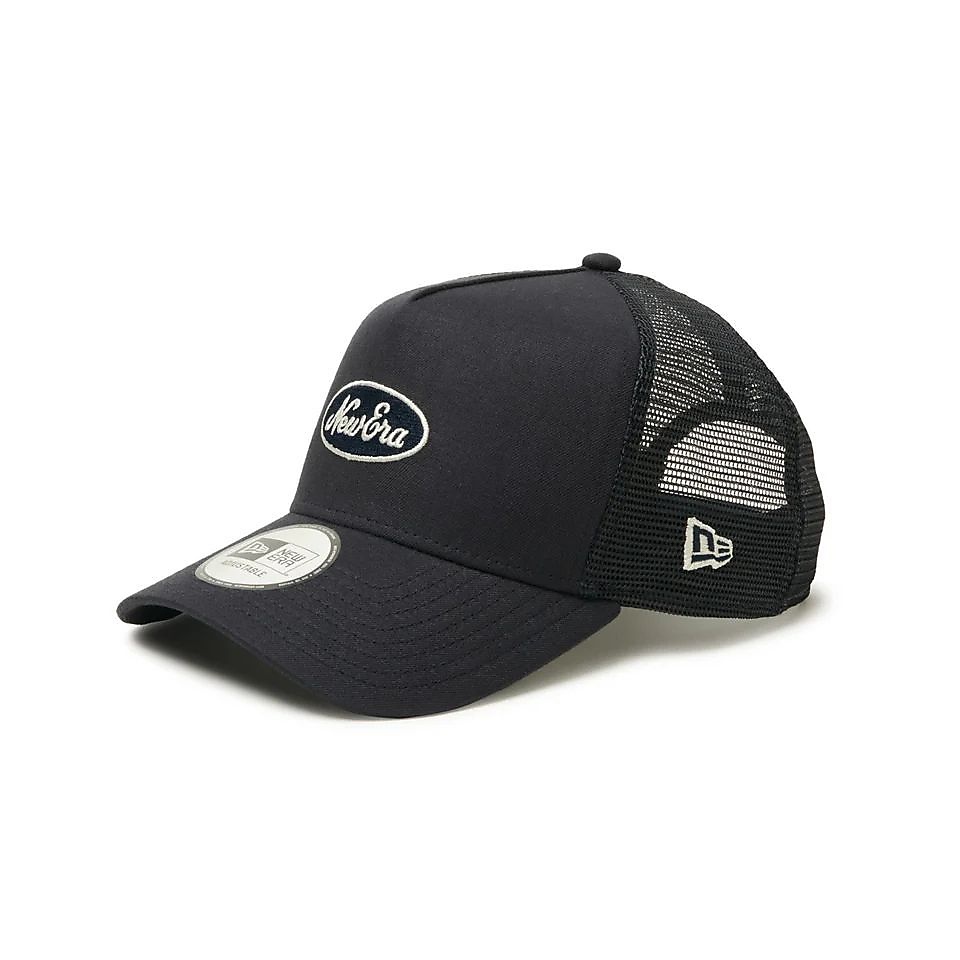 940AFTR COTTON FLAX OVAL LOGO DNVY