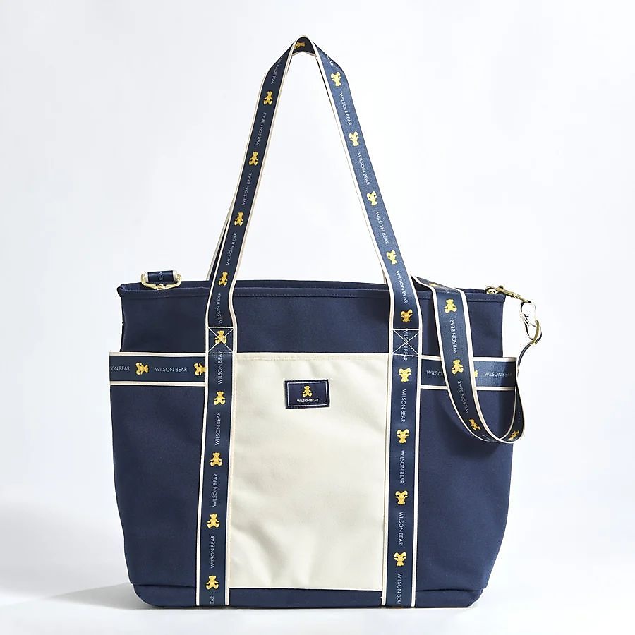 BEAR JPN COLLECTION TOTE Navy