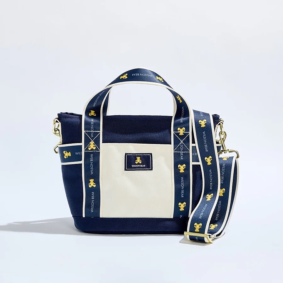 BEAR JPN COLLECTION MINI TOTE Navy