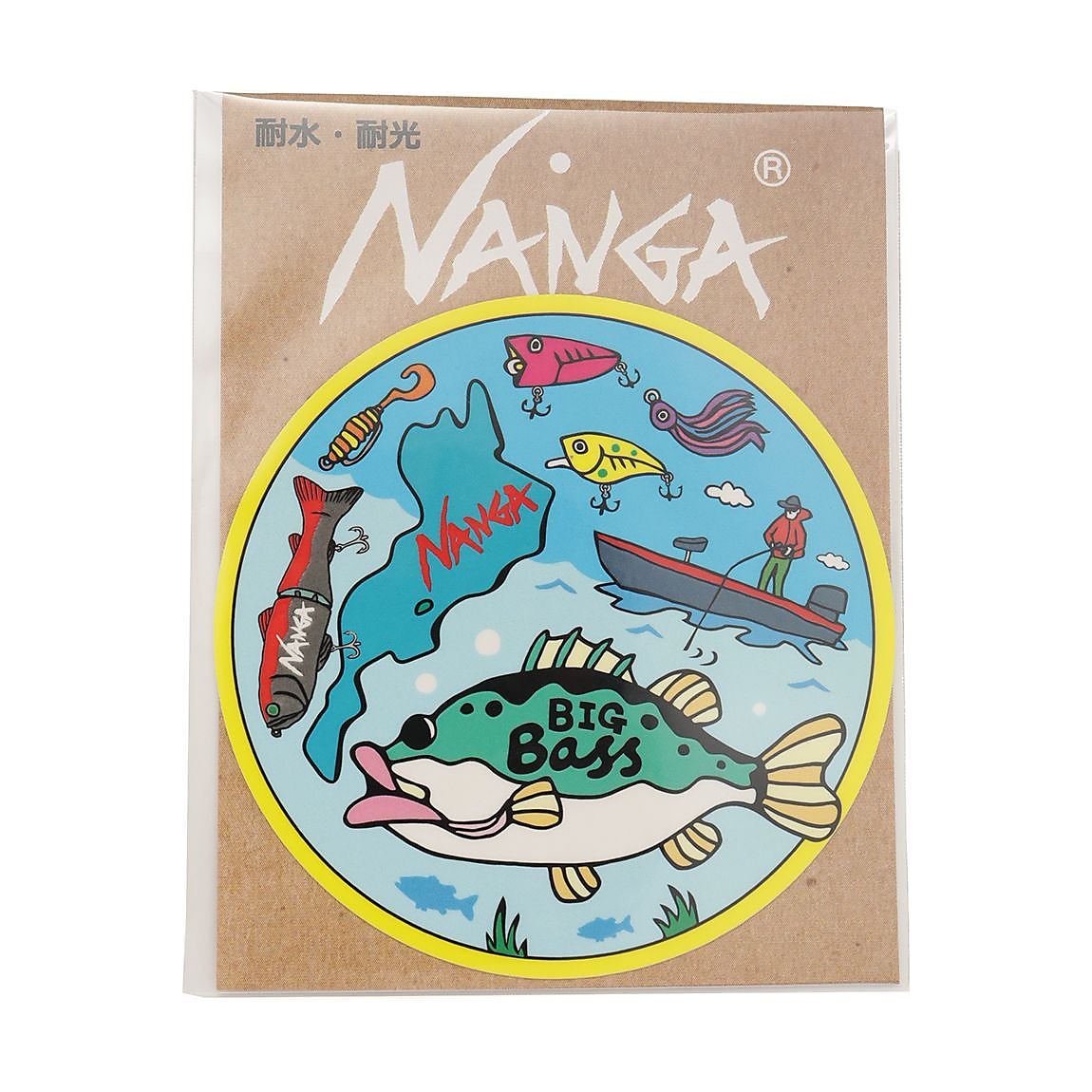 NANGA×USHIODA STICKER(ナンガ×ウシオダ ステッカー)