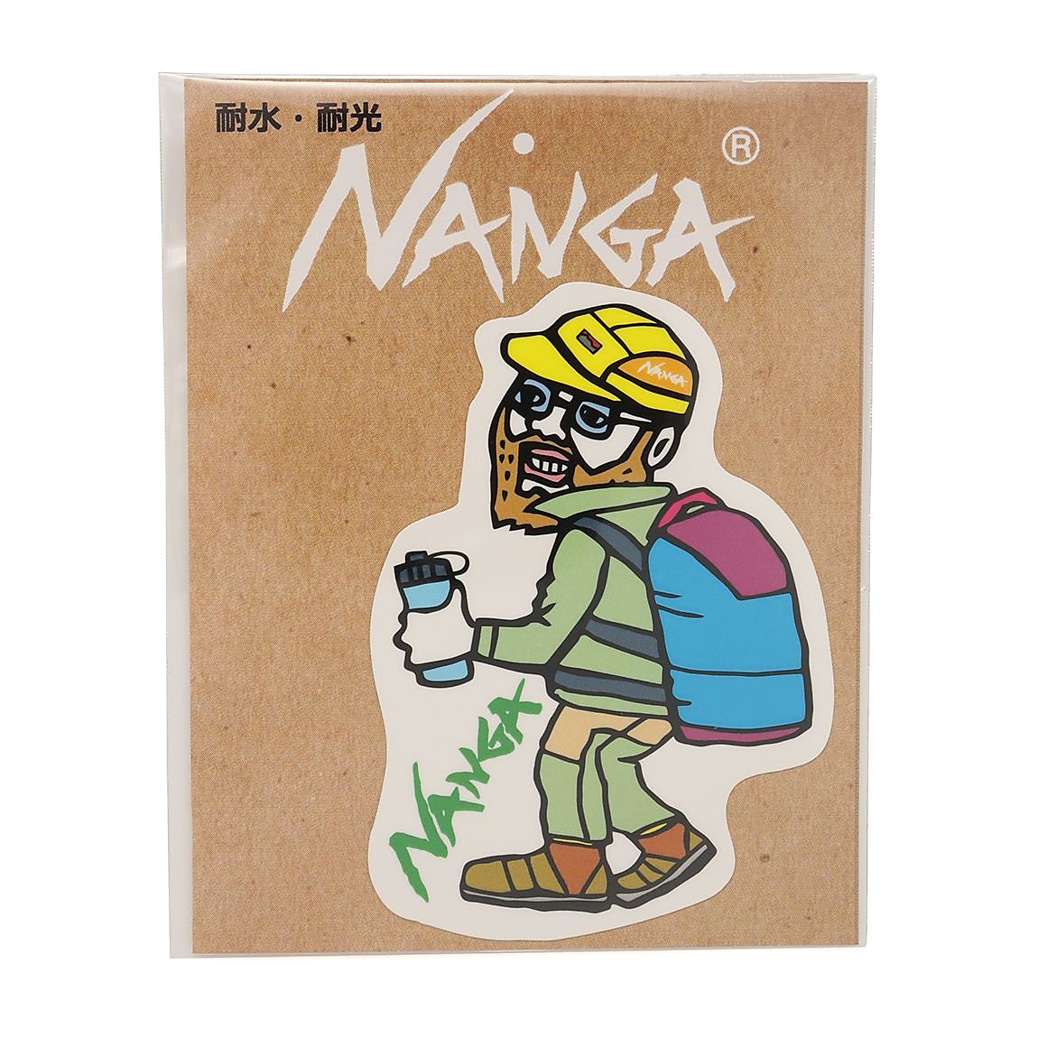 NANGA×USHIODA STICKER(ナンガ×ウシオダ ステッカー)