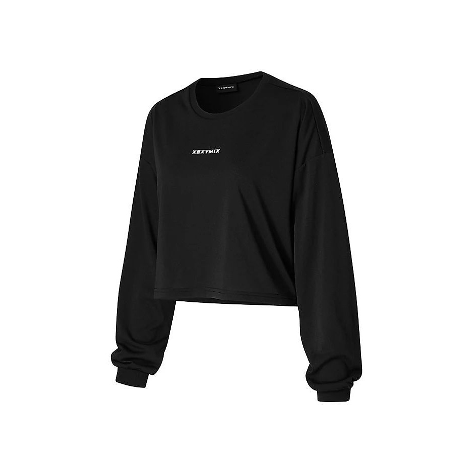 クロップド丈 ルーズフィット 長袖