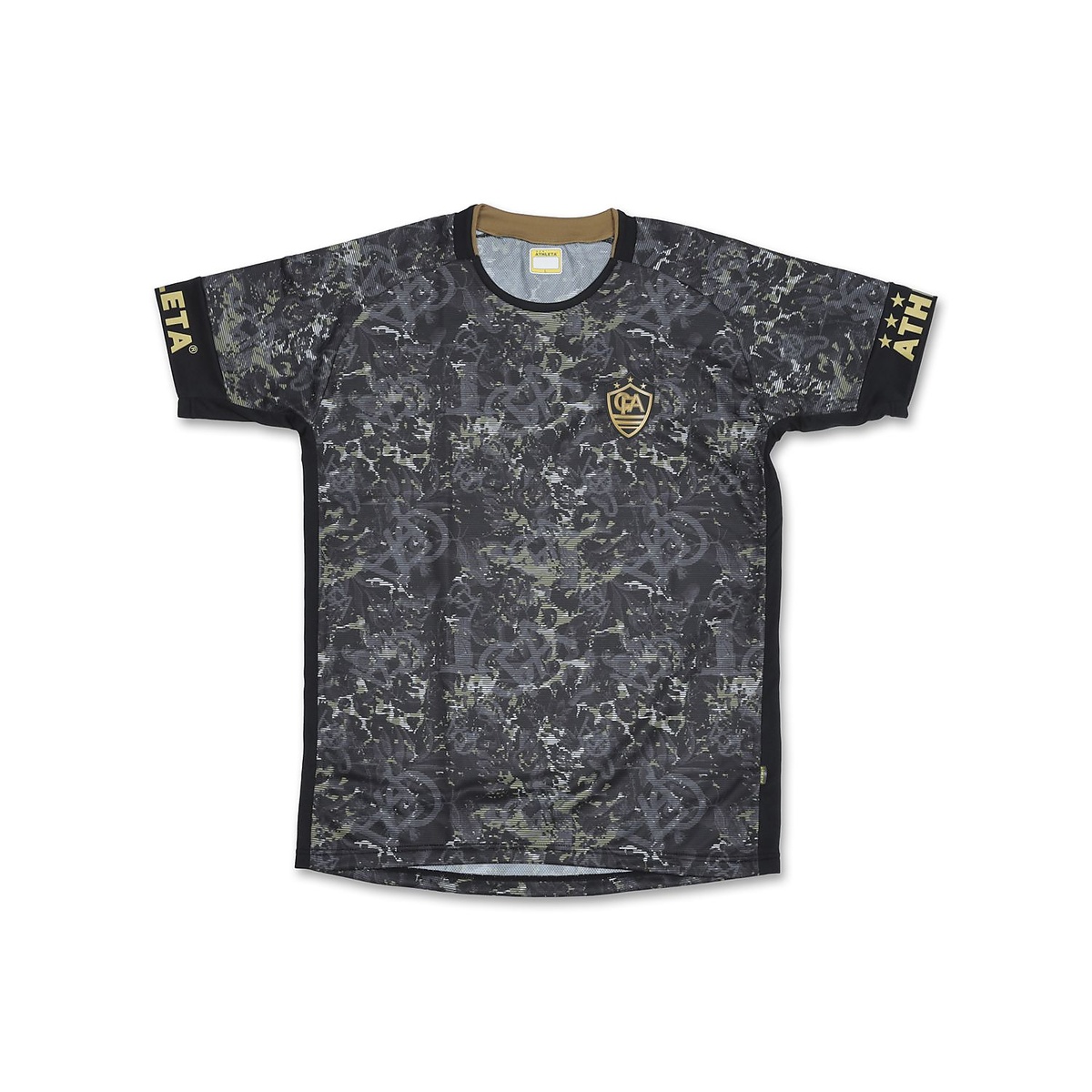 FCA グラフィックプラクティスシャツBLK　MIX