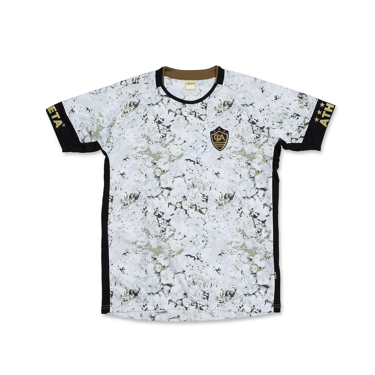 FCA グラフィックプラクティスシャツWHT MIX