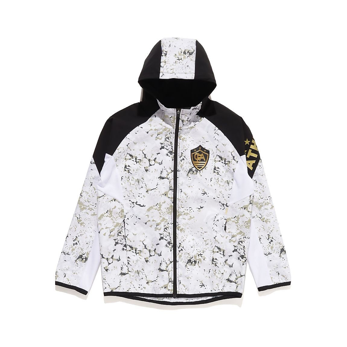 FCA ストレッチトレーニングジャケット　JrWHT MIX