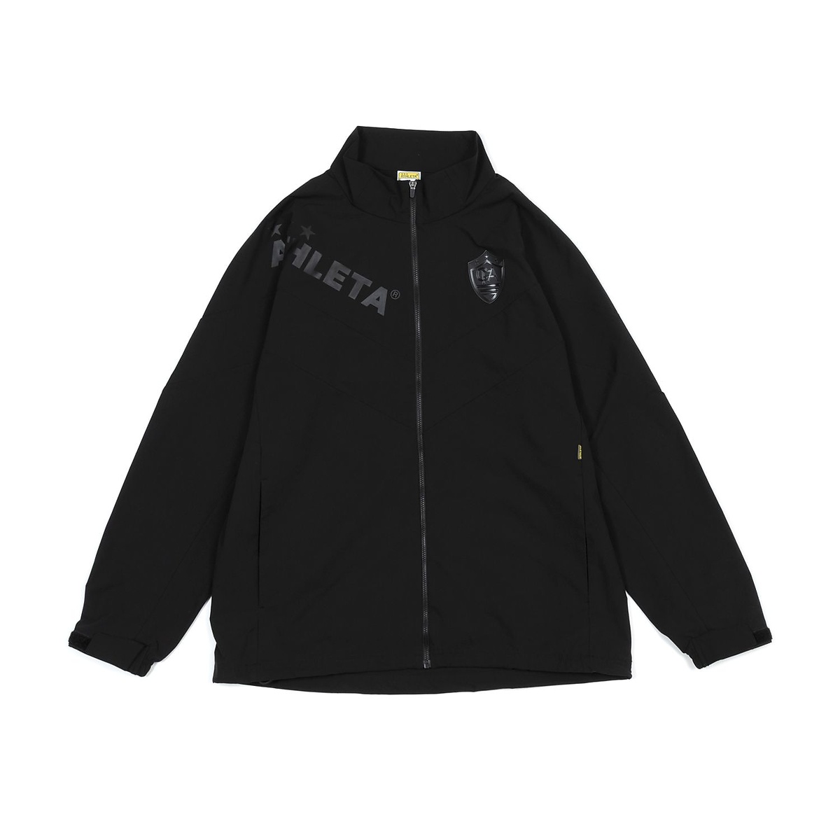 FCA カラーブロックTRジャケットBLK