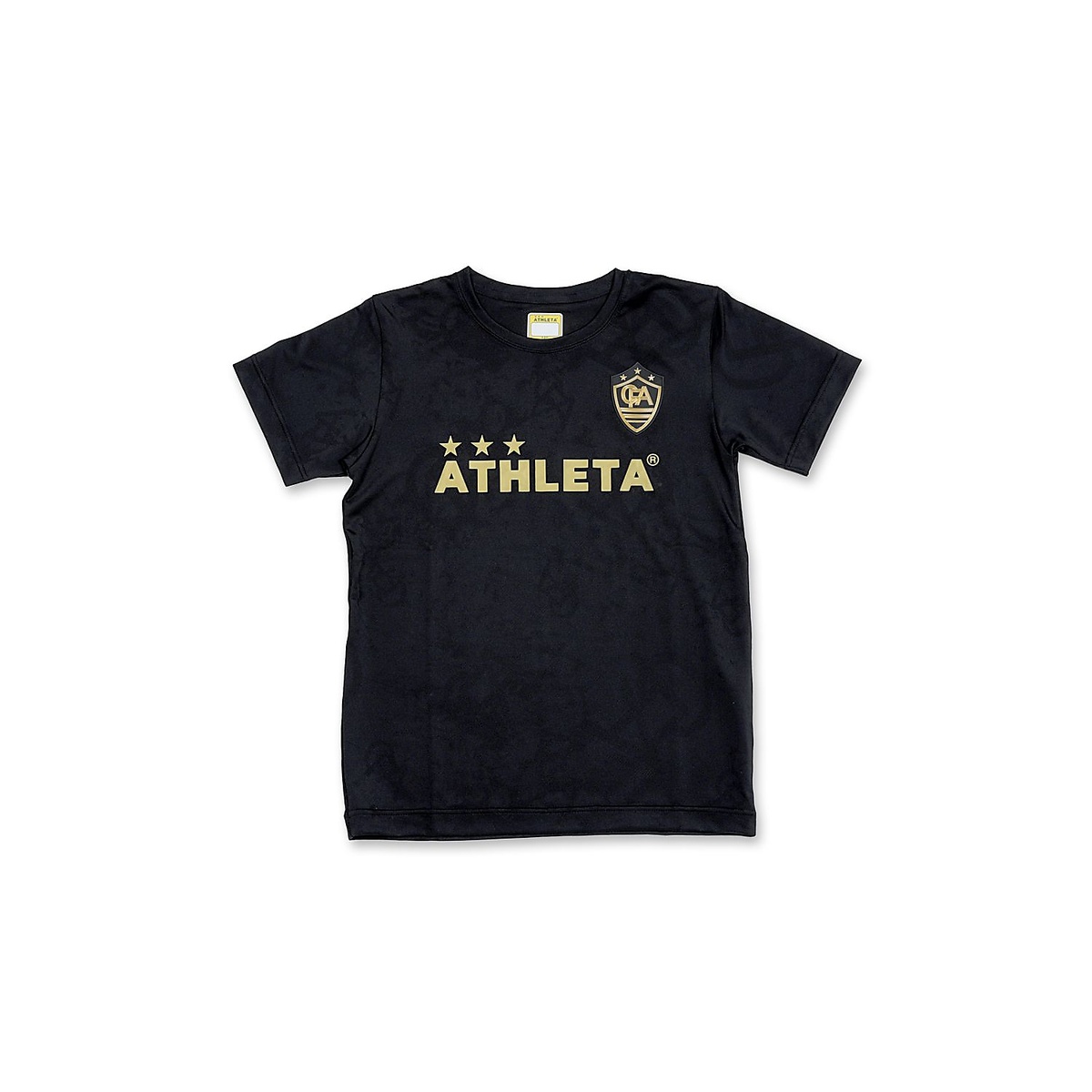 FCA ジャガードプラTシャツ JrBLK