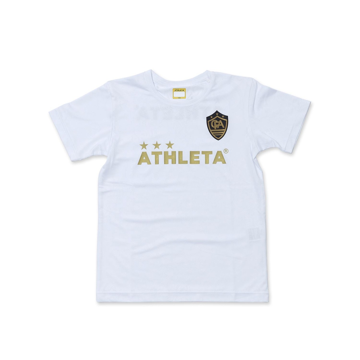 FCA ジャガードプラTシャツ JrWHT