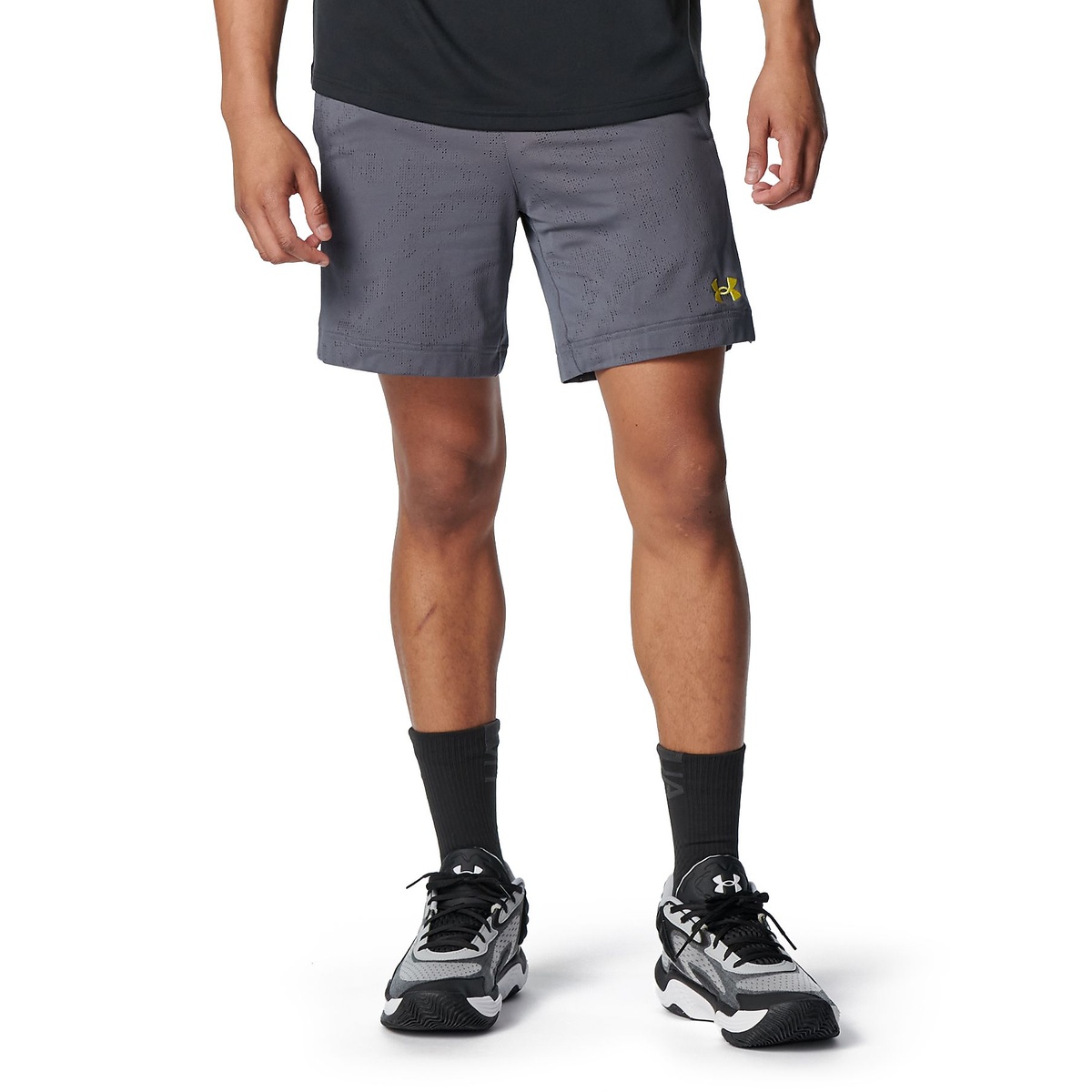 UA DREAMERS JACQUARD MESH SHORTS